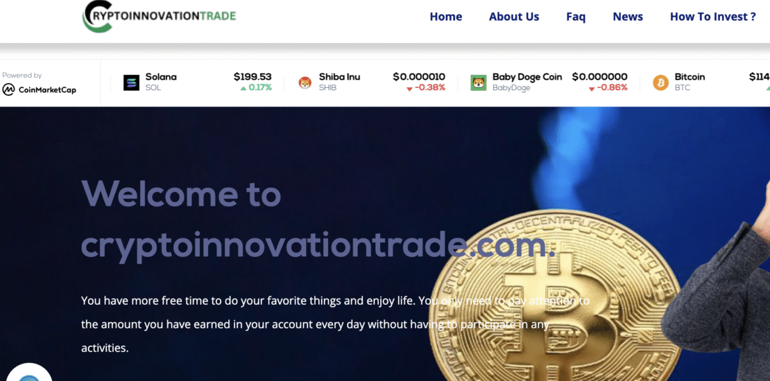 Cryptoinnovationtrade.com Exposed