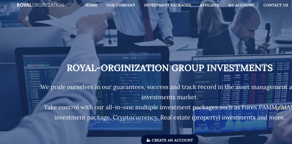 Royal-orginization.xyz - Scam Alert!!!