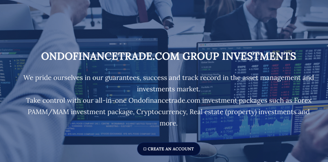 Ondofintrd.com.tr - Crypto Investment Scam