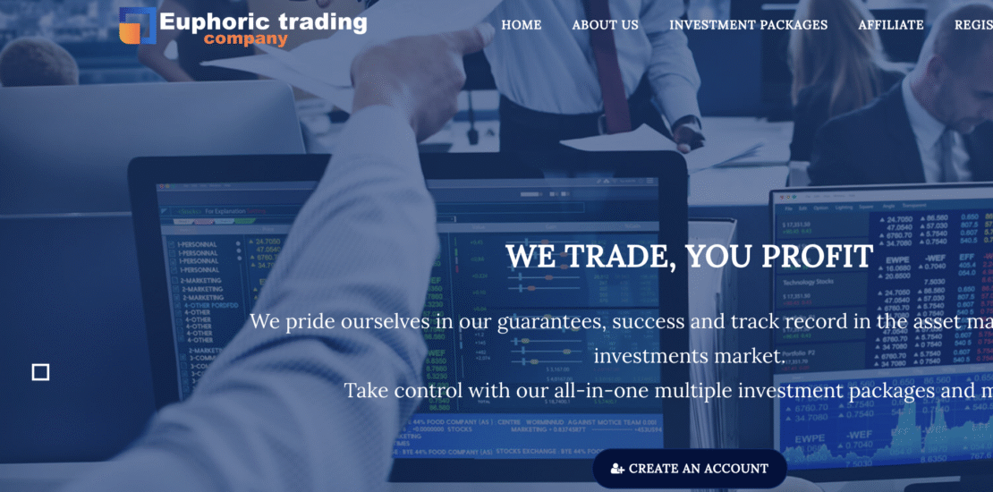 Euphorictradingltd.com – Crypto Scam Uncovered