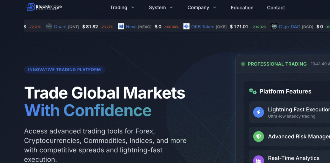 Blockbridgeexchange.com Concise Scam Review