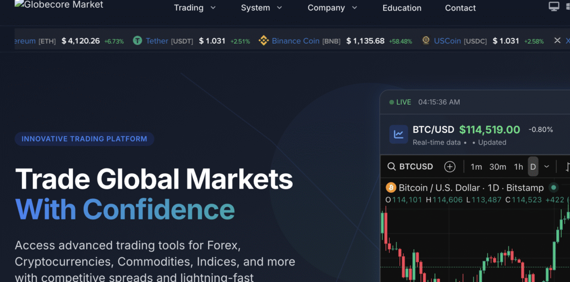 Globecoremarket.com Detailed Scam Analysis