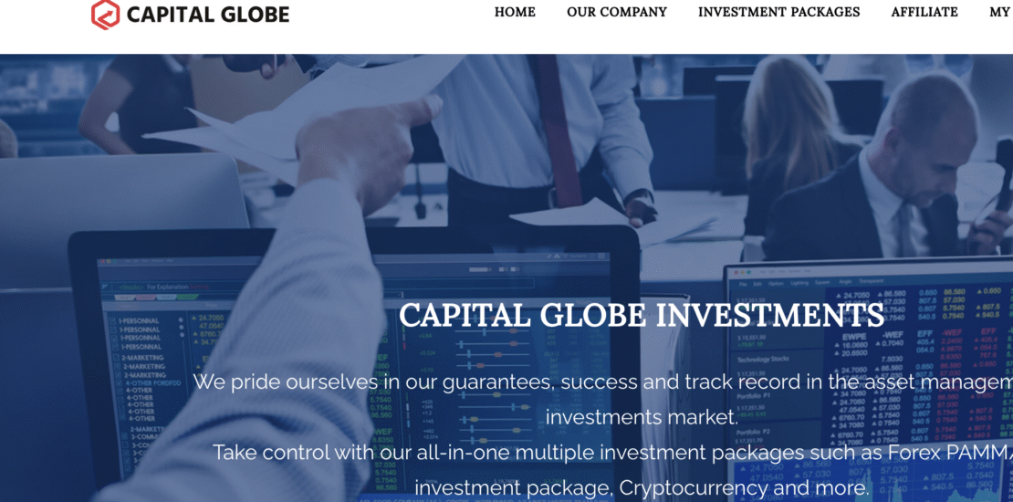 Capitalglobeinvest.com Detailed Scam Review