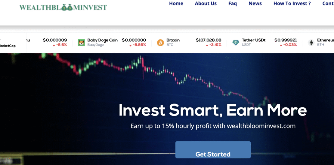 Wealthbloominvest.com Scam Review