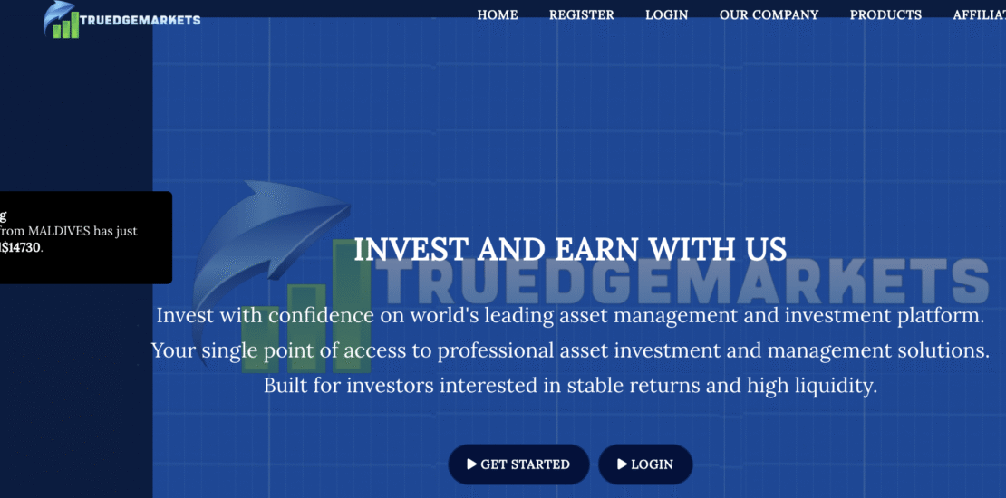 Unmasking Truedgemarkets.com Scam