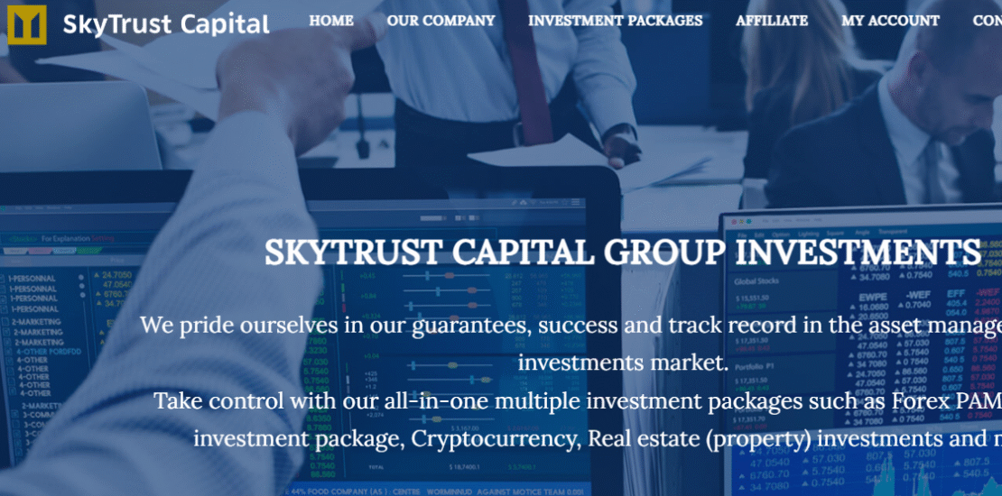 Skytrust-capital.live Concise Scam Review