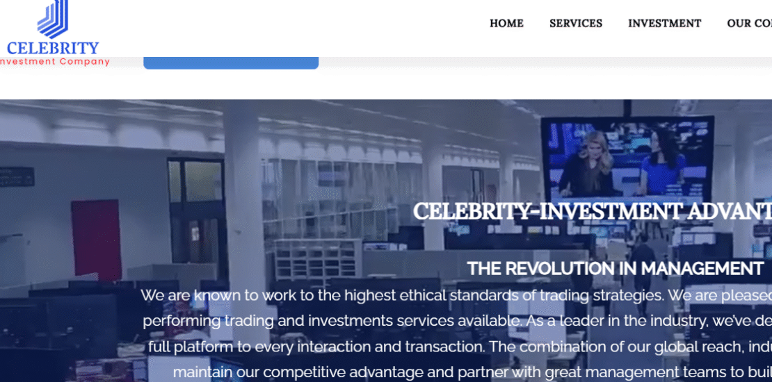Celebrity-investment.org – Investment Scam Alert