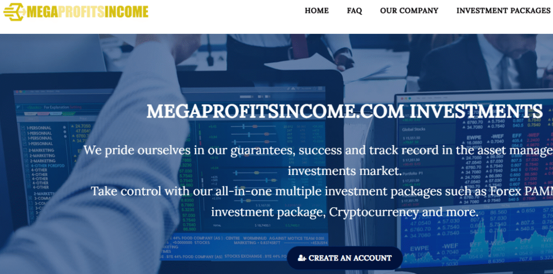 Megaprofitsincome.com – Investment Scam