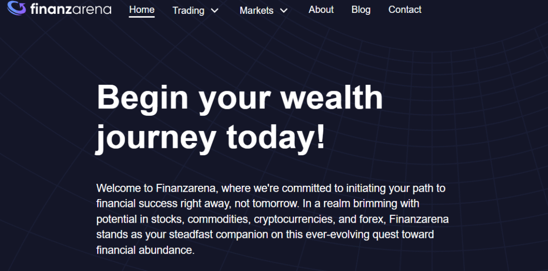 Finanzarena.pro – Crypto Investment Scam
