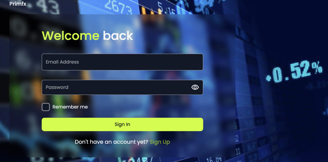 Cfd.primfx.fund Scam Overview