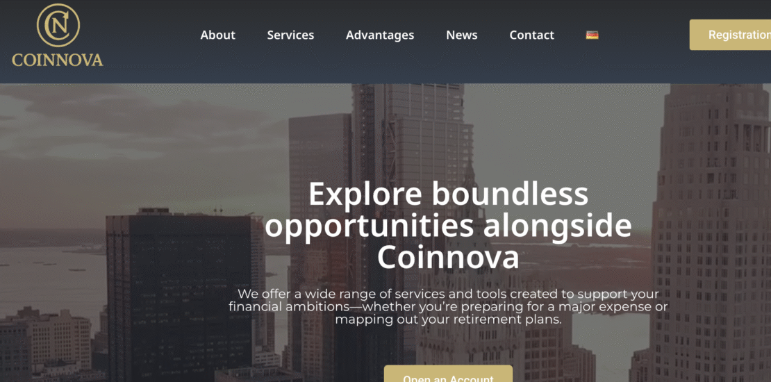 Coinnova.eu - Crypto Investment Scam Uncovered