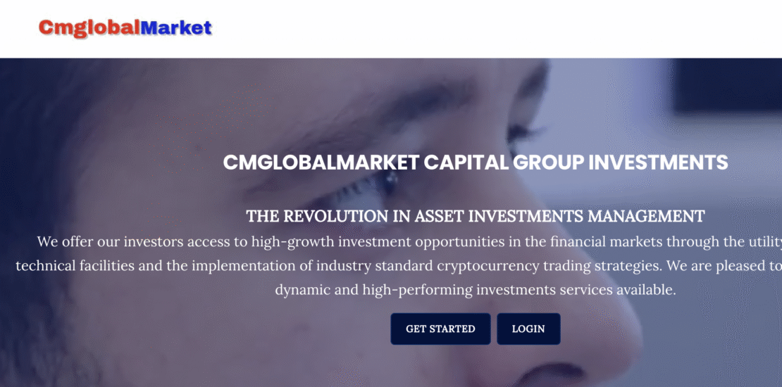 Cmglobalmarket.com - Investment Scam Uncovered
