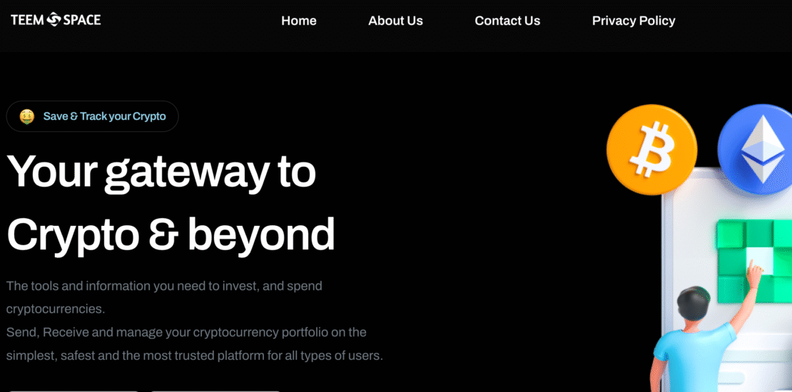 Teemspace.co - Crypto Trading Scam