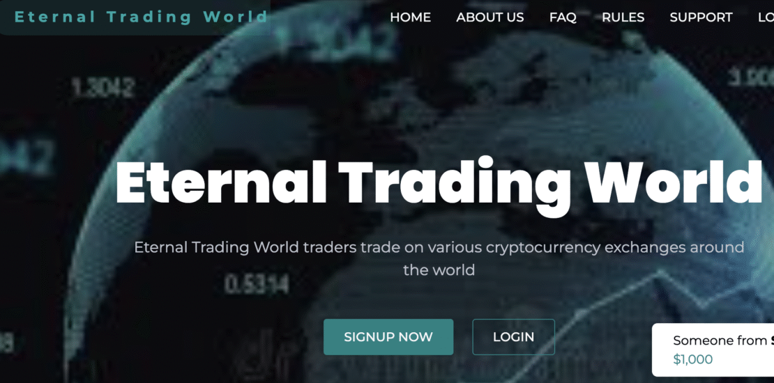 Exposing Eternaltradingworld.org Fraud