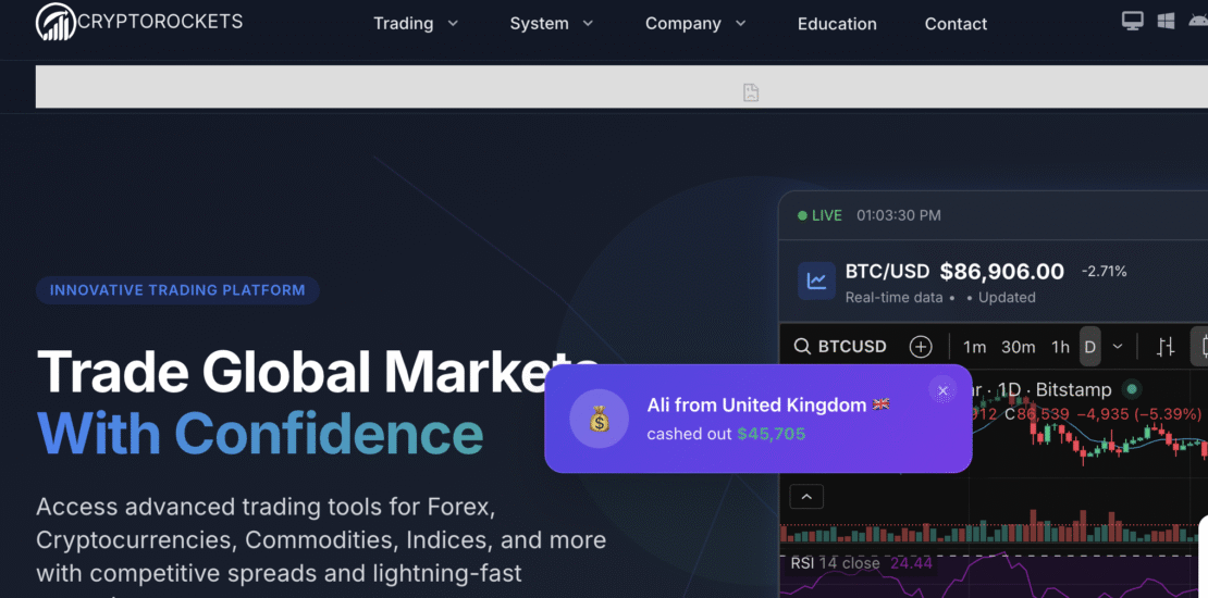 Crypto-rockets.net Scam Review