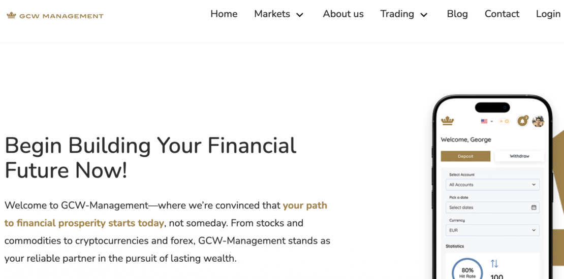 Gcw-management.info Concise Scam Overview