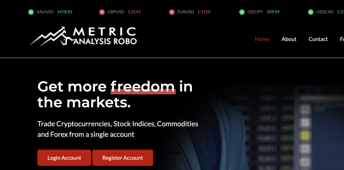 Metricsanalysisrobo.com Scam Overview