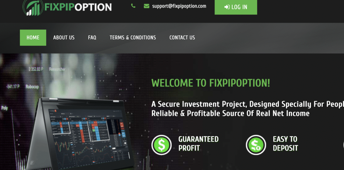 Fixpipoption.com – Investment Scam