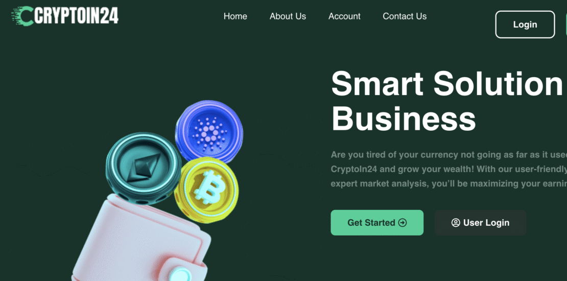 Cryptoin24.io - Crypto Investment Scam