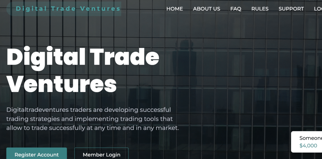 Digitaltradeventures.org Scam Review