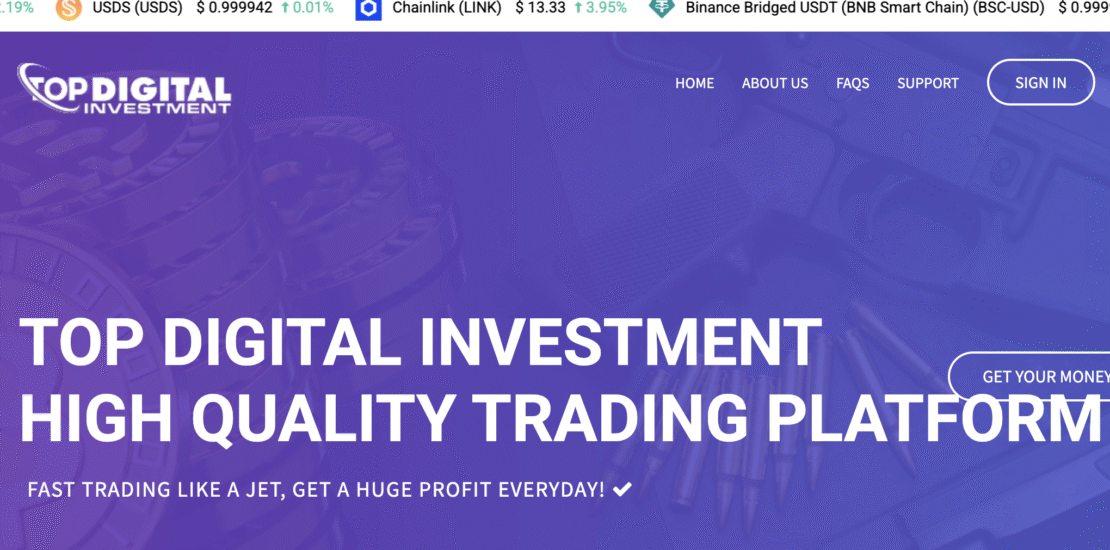 Topdigitalinvest.com Scam Exposed