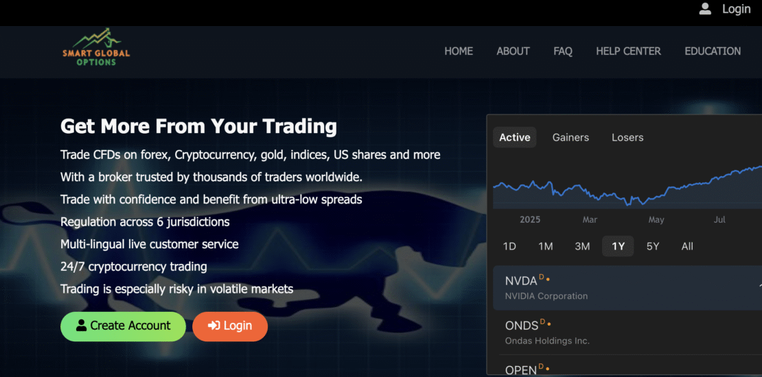 Smartglobaloptions.com – Crypto Trading Scam
