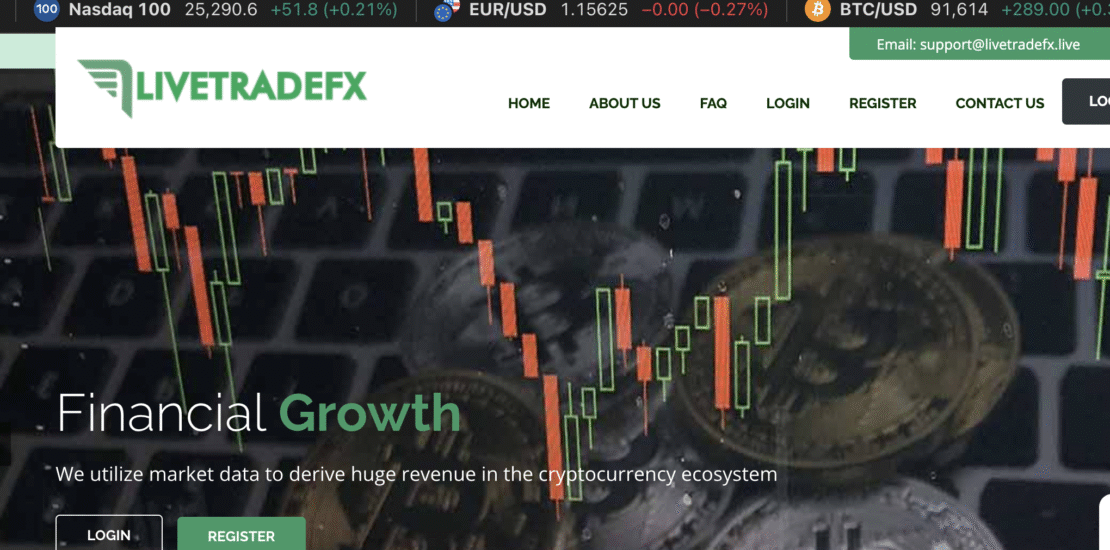 Livetradefx.live In-Depth Scam Review