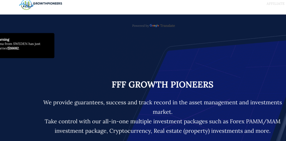 Unmasking Growthpioneers.org Scam