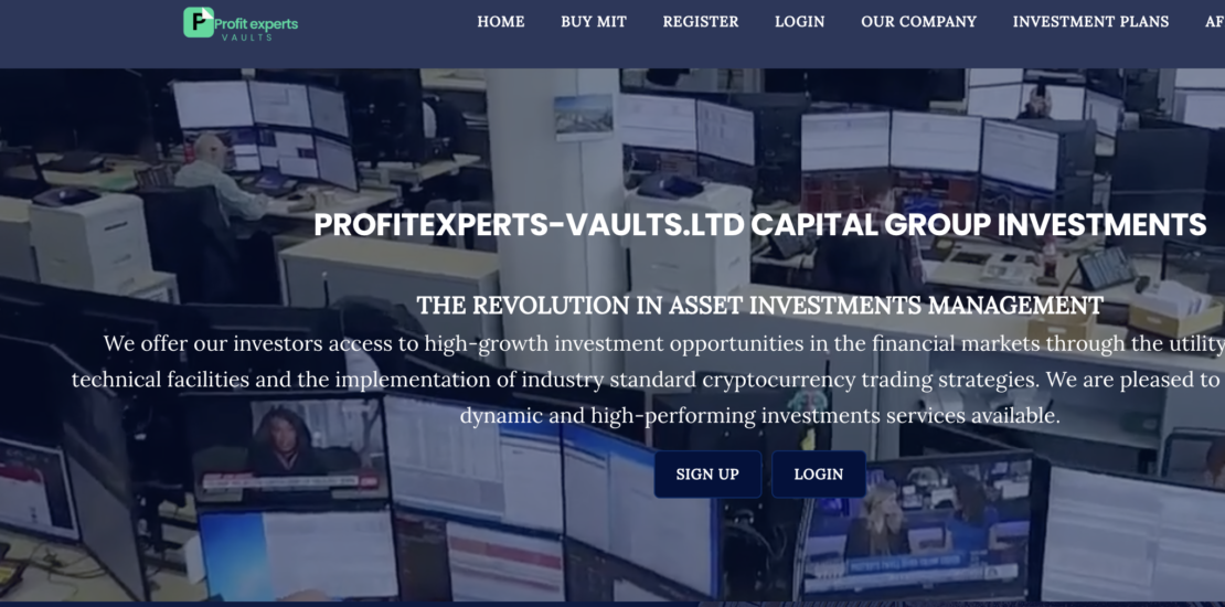 Profitexperts-vaults.ltd – Exposing The Scam