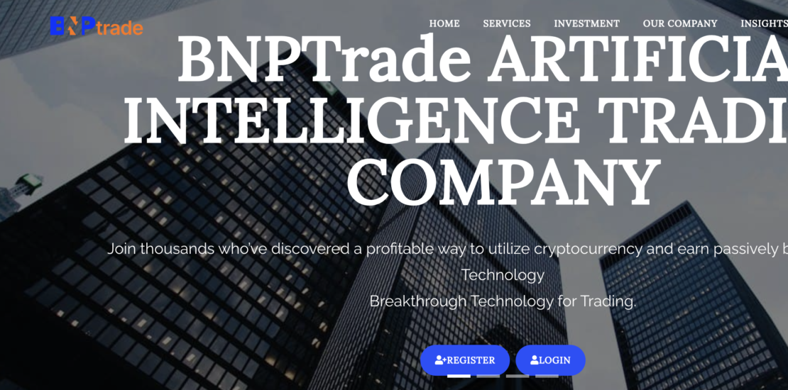 Bnptrade.com - Crypto Investment Scam