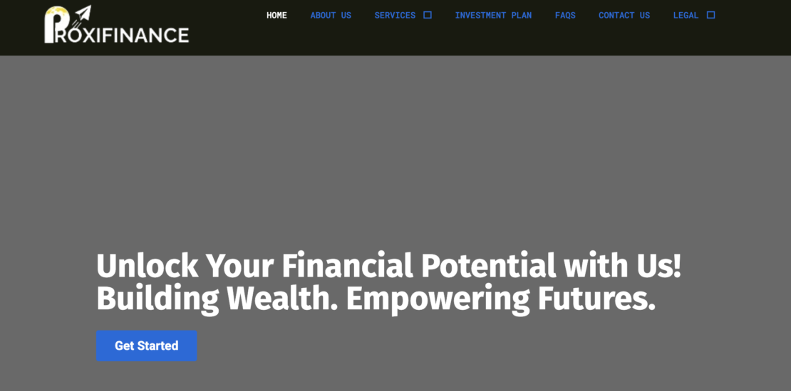 Proxifinancechain.com – Investment Scam