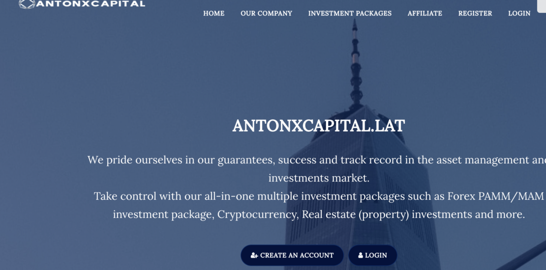 Unmasking Antonxcapital.lat Scam
