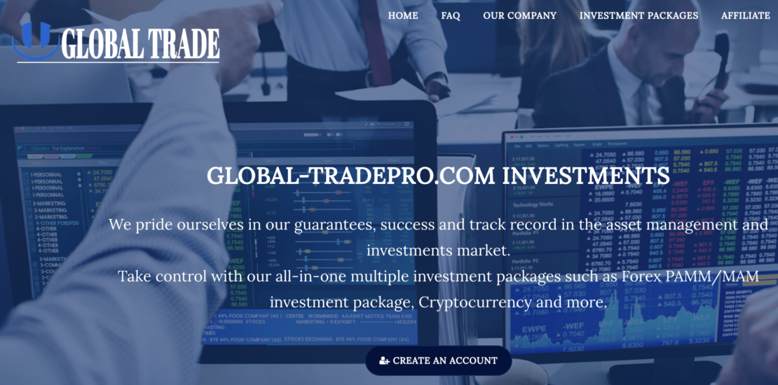 Global-tradepro.com – Crypto Scam Exposed