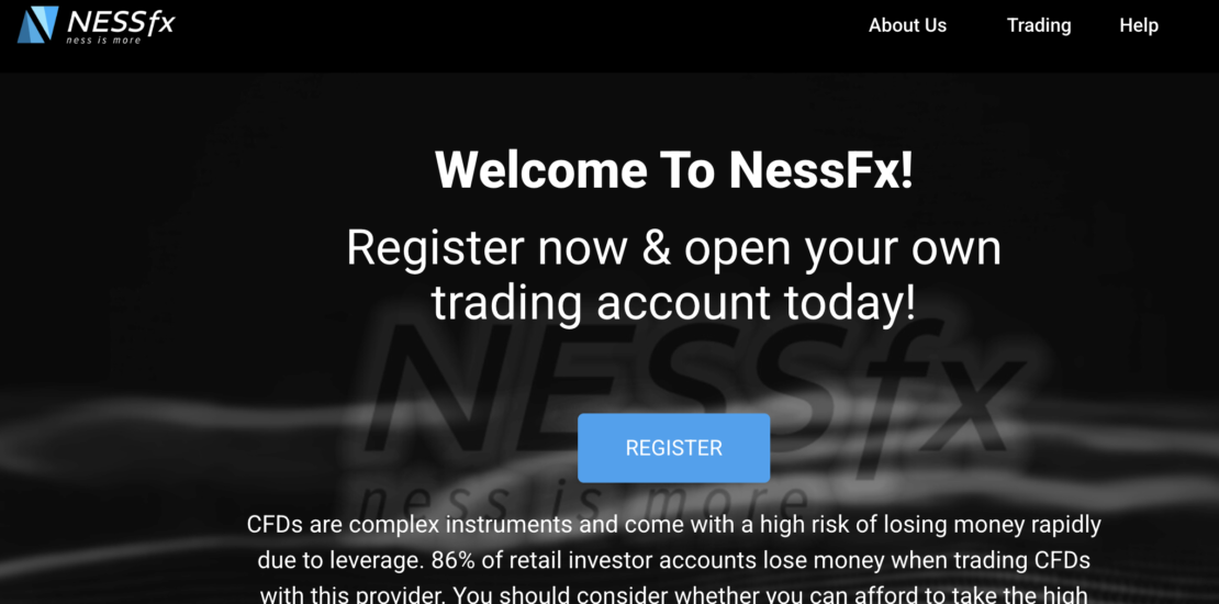 Nessfx.net - CFD Trading Scam