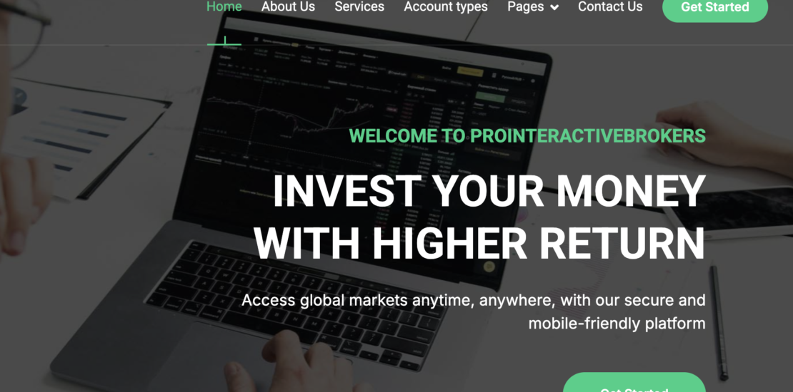 Prointeractivebrokers.com - Investment Scam Alert