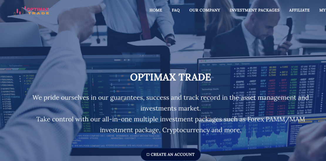 In-Depth Scam Overview of Optimaxtrd.online
