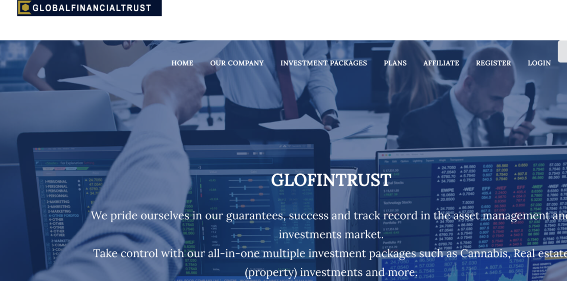 Glofintrust.com - A Scam Platform Uncovered