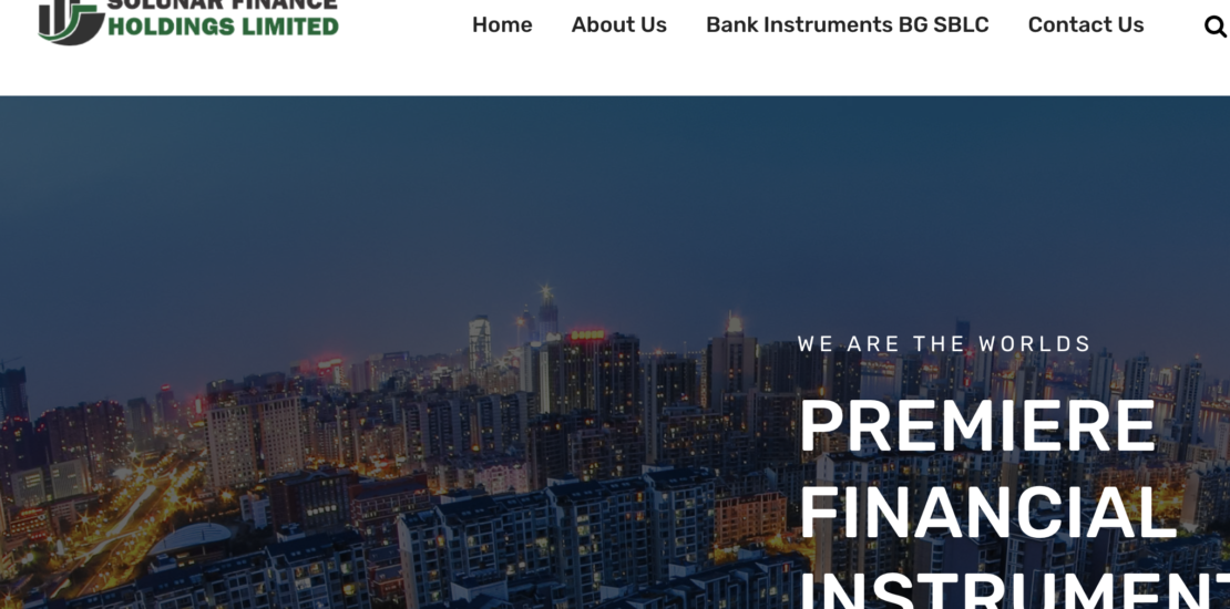 Solunarfinanceholdingslimited.com Exposed