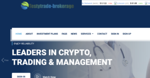 Testytrade-brokerage.com Scam Overview