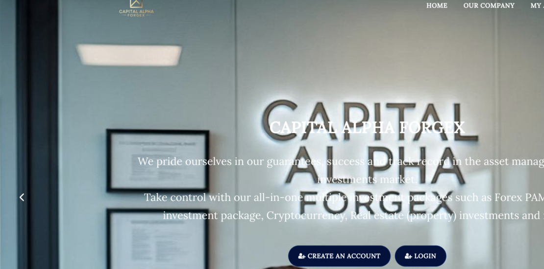 Cap-alphaforgex.com Detailed Scam Review