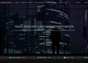 Screenshot of Eriongroupe