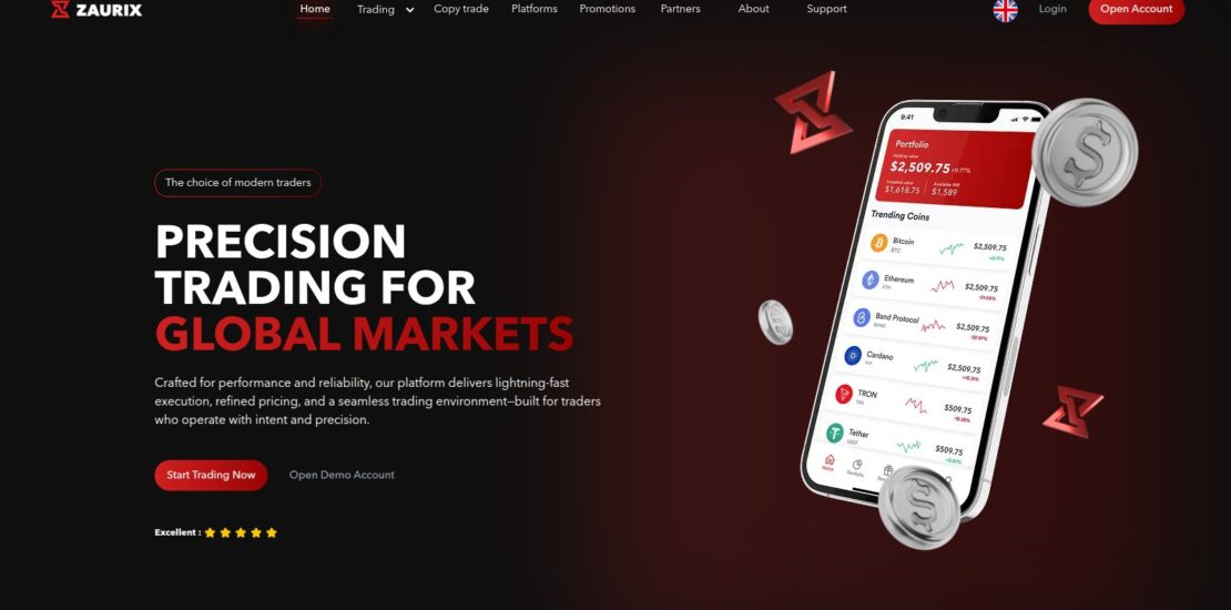 Screenshot of Zaurix
